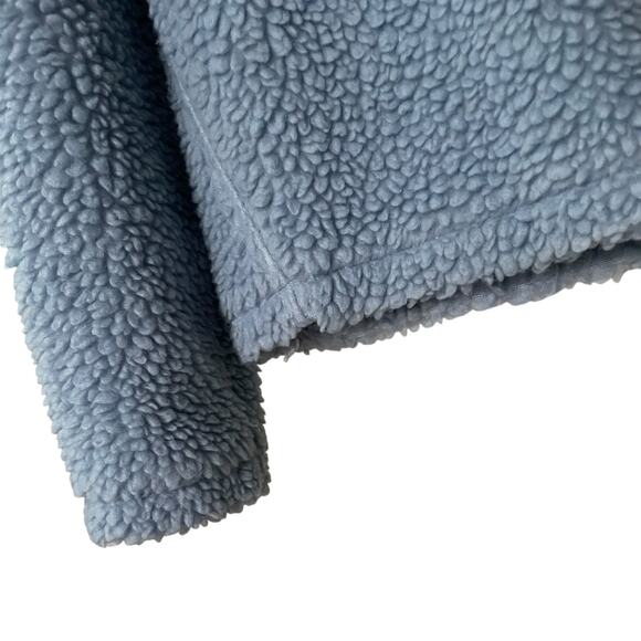Lululemon Athletica Light Blue Fluffy Sherpa Teddy Sweatshirt - Picture 6 of 8